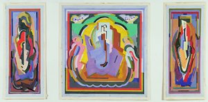 Estudio para un tríptico de Albert Gleizes