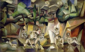 Los bañistas de Albert Gleizes