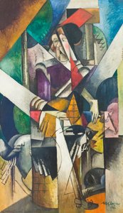 Mujer con animales (Madame Raymond Duchamp-Villon)