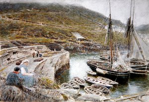 Boscastle de Albert Goodwin
