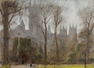 Canterbury, c.1860-c.1932 de Albert Goodwin