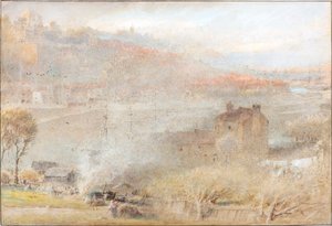 Clifton, Bristol (acuarela) de Albert Goodwin