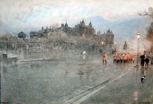Holyrood, Edimburgo de Albert Goodwin
