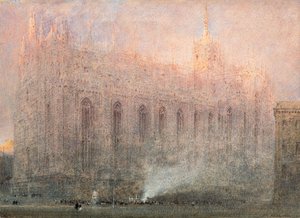 Catedral de Milán de Albert Goodwin