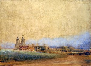 Reculver, Kent de Albert Goodwin
