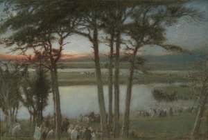 El camino del río, hacia el oeste
