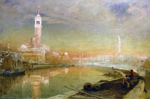 Venecia: Amanecer de verano de Albert Goodwin