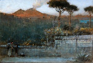 Vesubio de Albert Goodwin