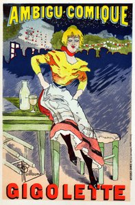 Arte. Entretenimiento. Gigolette, espectáculo en el Cabaret L