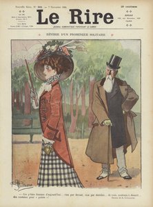 Ilustración para Le Rire de Albert Guillaume