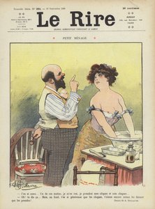 Ilustración para Le Rire de Albert Guillaume