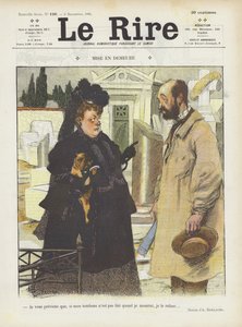 Ilustración para Le Rire de Albert Guillaume