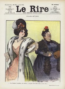 Ilustración para Le Rire de Albert Guillaume