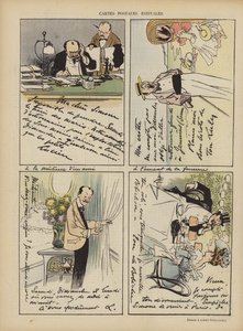 Ilustración para Le Rire de Albert Guillaume