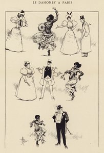 Le Dahomey en París de Albert Guillaume