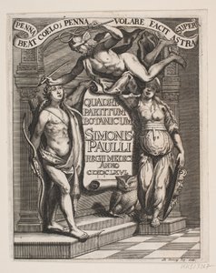 Portada de Simon Paulli, "Quadripartitum Botanicum", 1667 de Albert Haelwegh