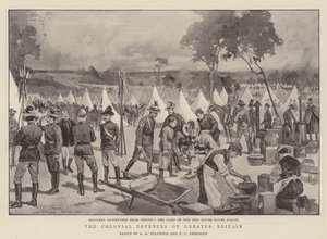 Las defensas coloniales de la Gran Bretaña de Albert Henry Fullwood