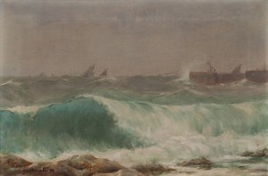 Paisaje marino de Albert Henry Munsell