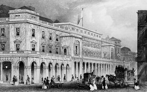 Teatro de la Ópera Italiana, c.1850 de Albert Henry Payne