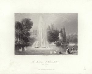 La fuente en Wilhelmshöhe de Albert Henry Payne