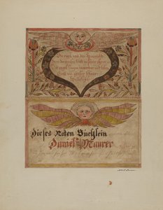 Manuscrito y Miniatura de Albert J. Levone