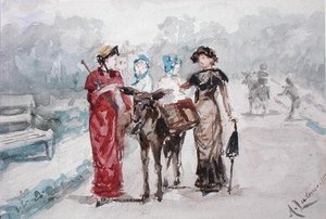 El paseo en burro