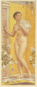 Una habitación amarilla de Albert Joseph Moore