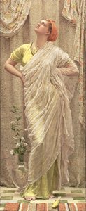 Pájaros del aire, c.1879 (óleo sobre lienzo) de Albert Joseph Moore