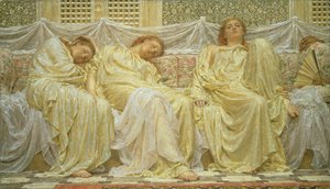 Soñadores, 1882 de Albert Joseph Moore