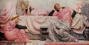 Leyendo en Voz Alta, 1884, 1936 de Albert Joseph Moore