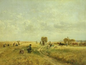 Tiempo de cosecha, 1871 de Albert Kappis