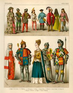 Traje inglés 1450-1500 de Albert Kretschmer