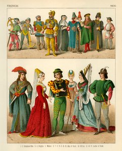Traje francés 1400 de Albert Kretschmer