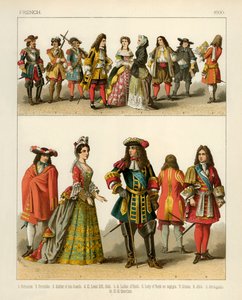 Trajes Franceses 1600 de Albert Kretschmer