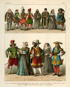 Traje alemán 1600 de Albert Kretschmer