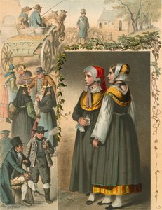 Traje alemán, Mecklemburgo de Albert Kretschmer