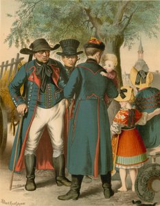 Traje alemán, Pomerania, Weitzacker de Albert Kretschmer