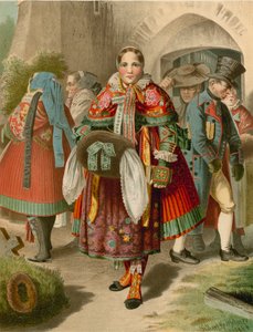 Traje alemán, Pomerania, Weitzacker de Albert Kretschmer