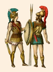 Guerreros Griegos de Albert Kretschmer