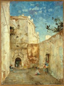 Casas árabes, Argel de Albert Lebourg