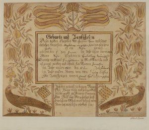 Fraktur de Albert Levone