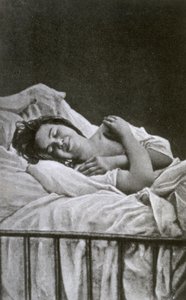 Joven mujer teniendo un ataque de histeria, 1878