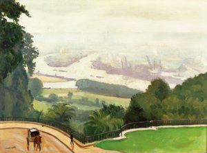 Albert Marquet / Puerto de Rouen de Albert Marquet