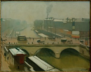 Vista del Pont St. Michel en París de Albert Marquet