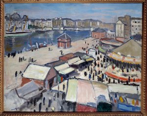 Carnaval en Le Havre de Albert Marquet