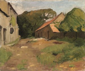 Granja de La Percaillerie (Normandía) de Albert Marquet