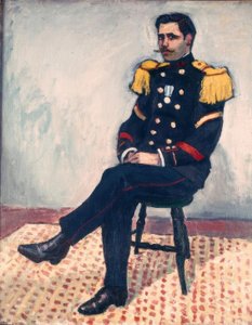Un pagador de la tropa colonial