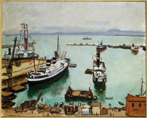 El puerto de Argel de Albert Marquet