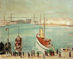 El puerto de Marsella de Albert Marquet