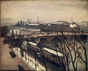 Los muelles del Sena de Albert Marquet